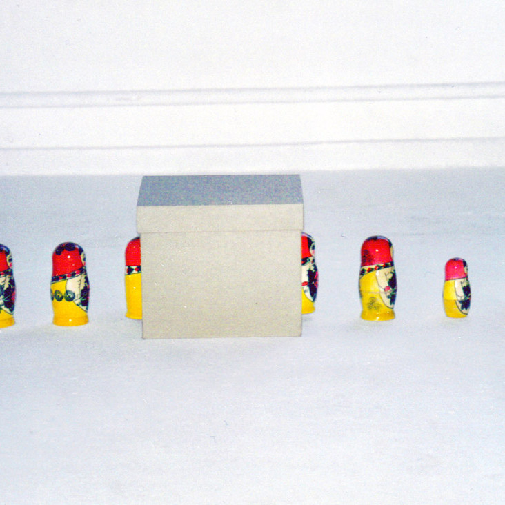 Matruschka-II’,-Pappe,-Holz,-2006